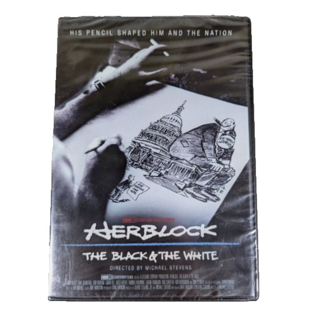 Herblock The‎ Black & The White (DVD,2013) Brand New Sealed (Out of Print) HBO